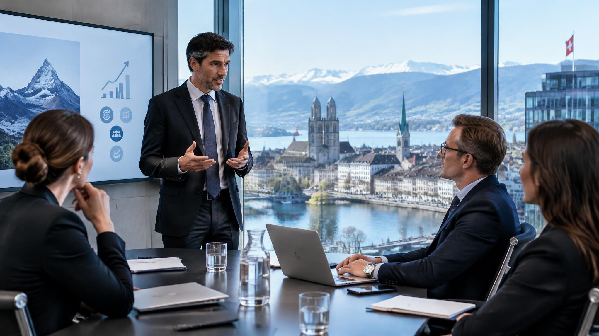 swiss corporate building